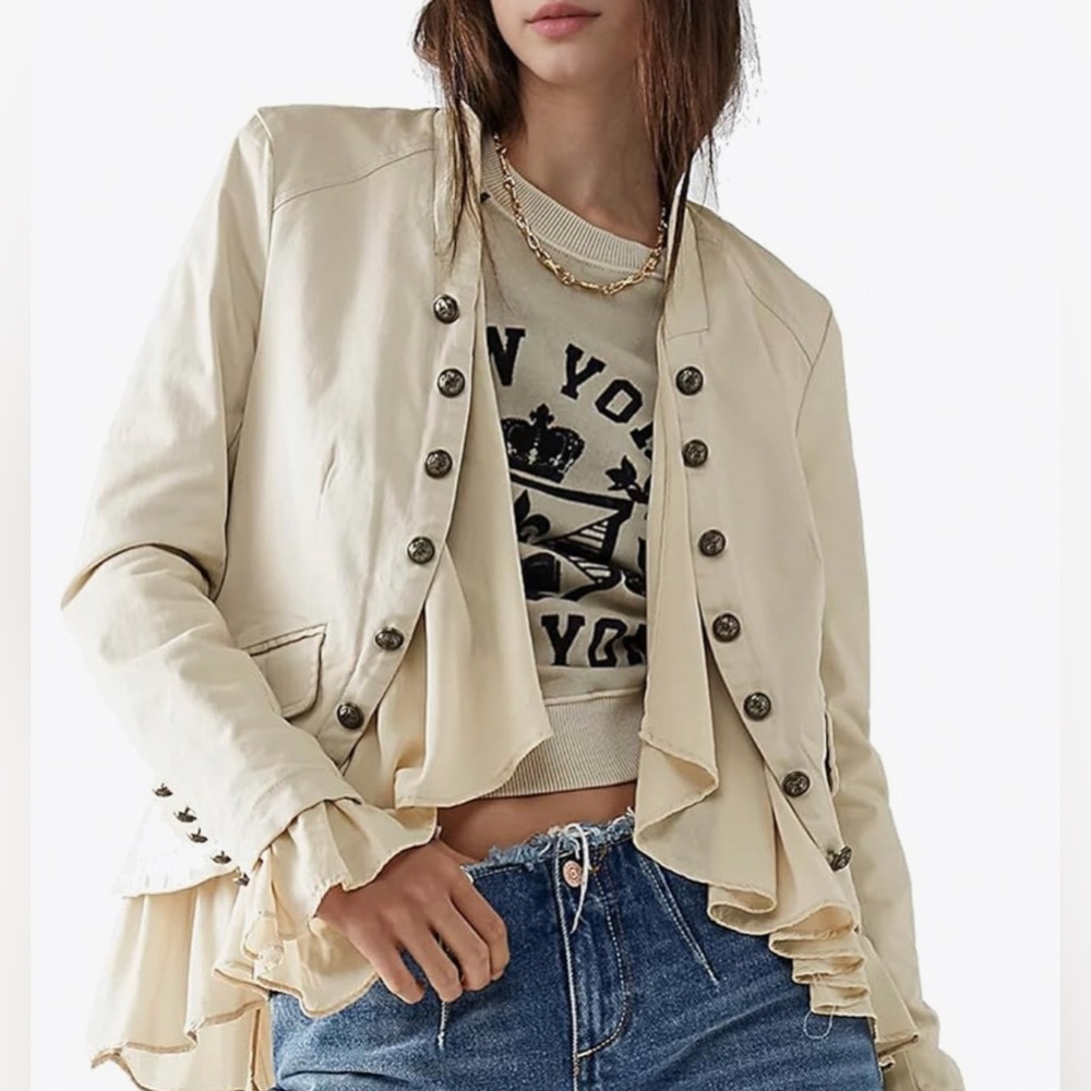 Free People XS ladies jacket fits like S/M